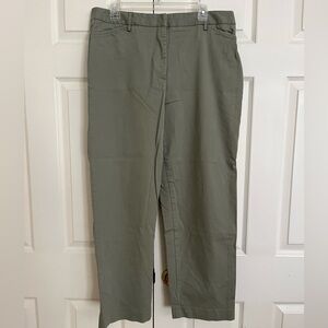 Talbots Olive green Chinos